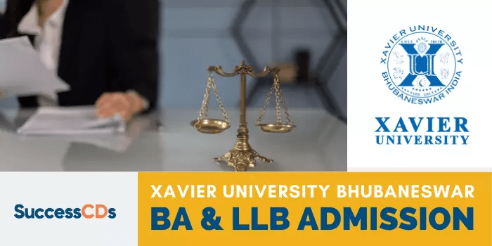 Xavier Law School BA LLB, BBA LLB Admission 2022