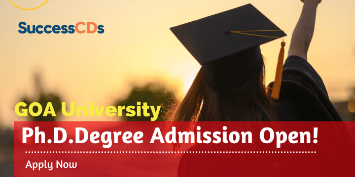 Goa University PhD Admission 