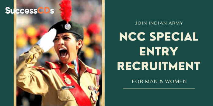 Indian Army NCC Special Entry Recruitment