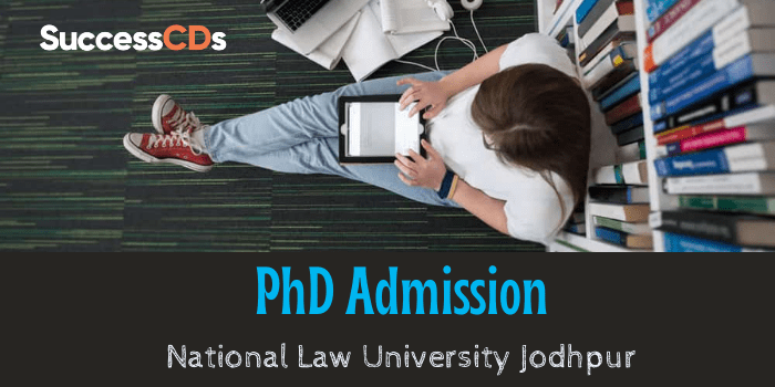 nlu jodhpur phd admission