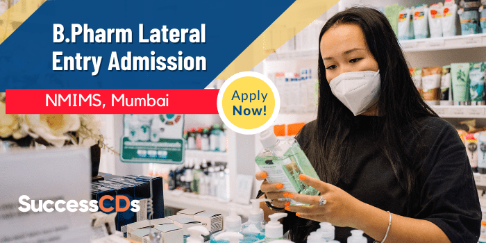 NMIMS B Pharma Lateral Entry Admission