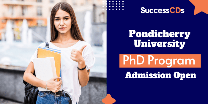 Pondicherry University PhD Admission