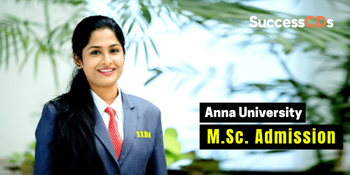 anna university msc admission