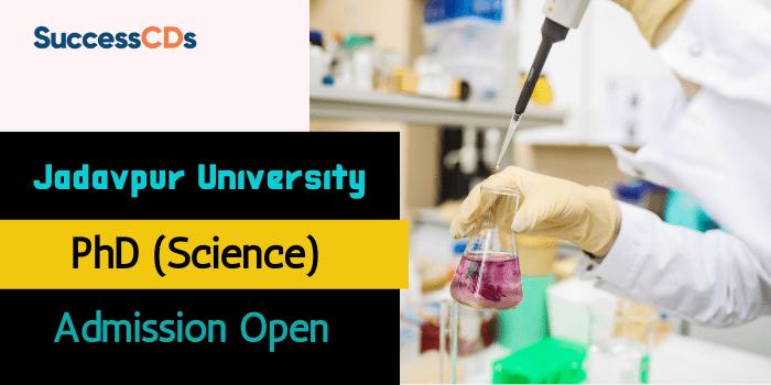 jadavpur university phd (science) admission 2022