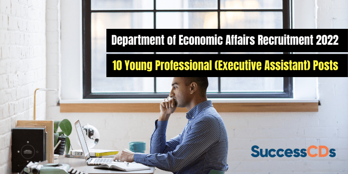 Department of Economic Affairs Young Professional Recruitment 2022