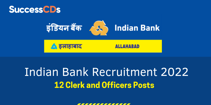 indian bank 2022 recruitment