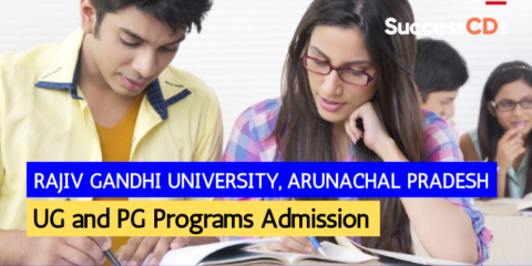 Rajiv Gandhi University Admission 2022, Apply by May 31