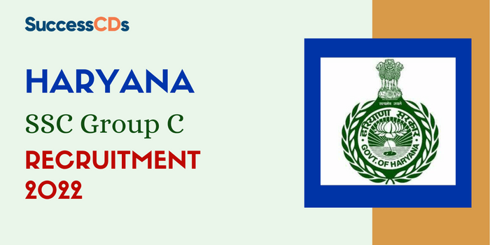 haryana ssc group c recruitment 2022