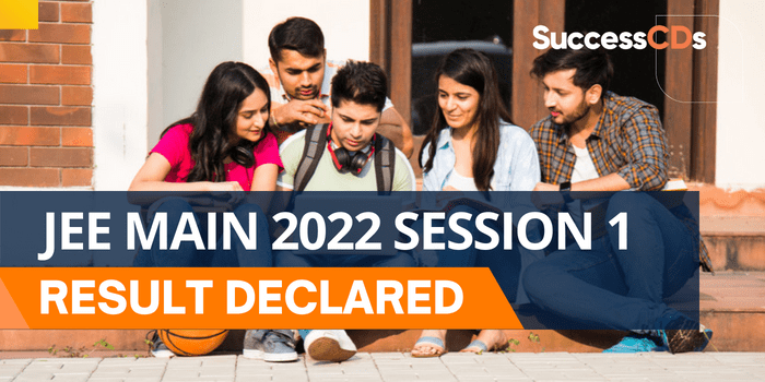 jee main 2022 session 1 result declared