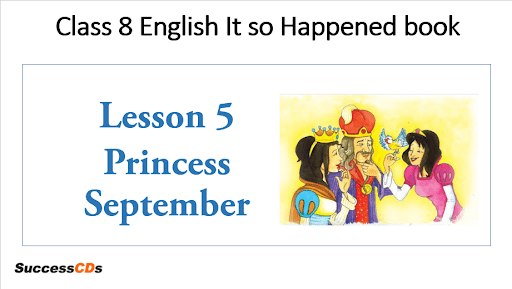 lesson 5 princess september