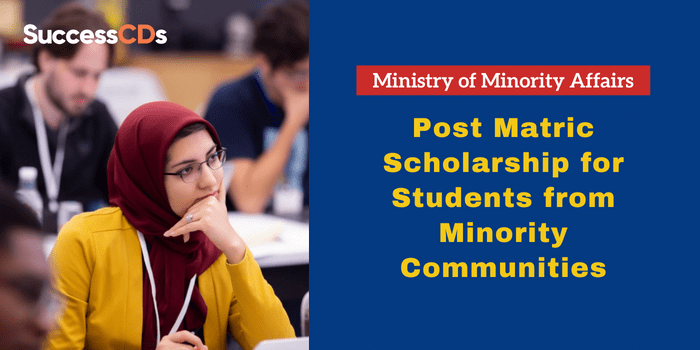 Post Matric Scholarship for Students from Minority Communities
