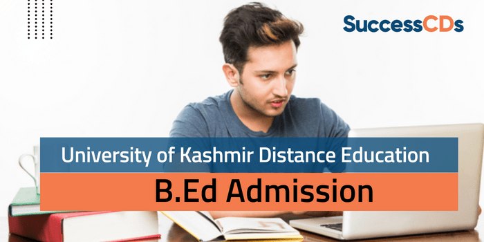 University of Kashmir Distance Education B.Ed Admission