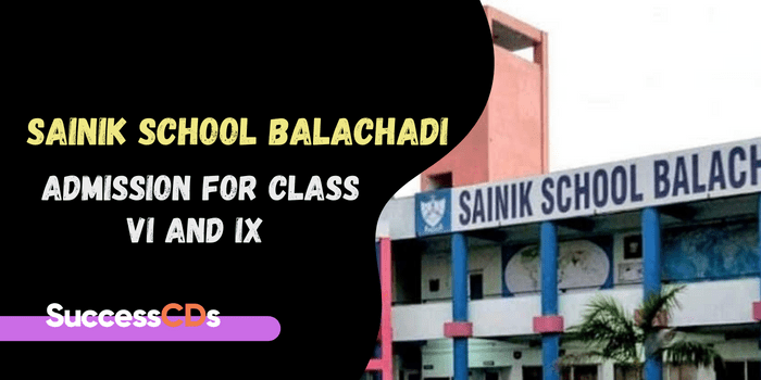 Sainik School Balachadi Admission