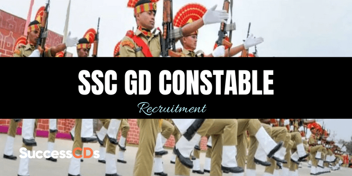 SSC GD Constable Recruitment 2022 Application form, Dates, Eligibility