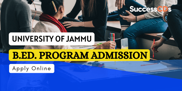 University of Jammu B.Ed Admission