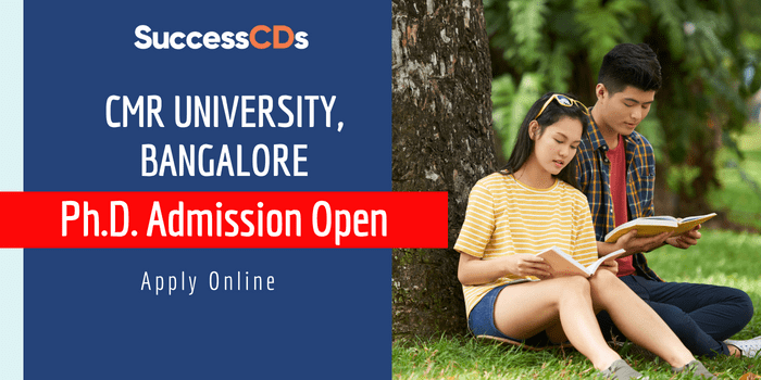 CMR University Bangalore PhD Admission
