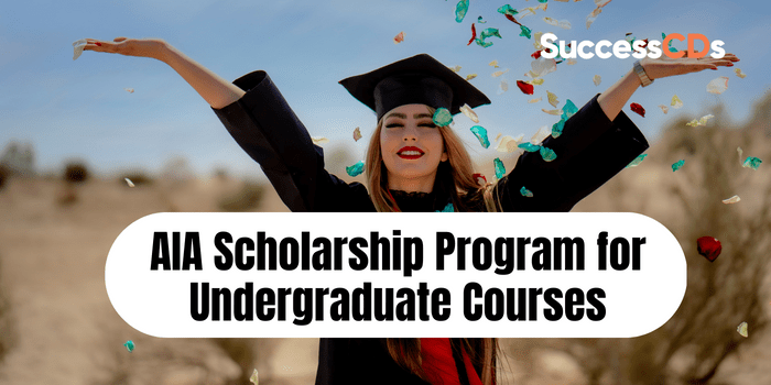 AIA Scholarship Program for Undergraduate Courses