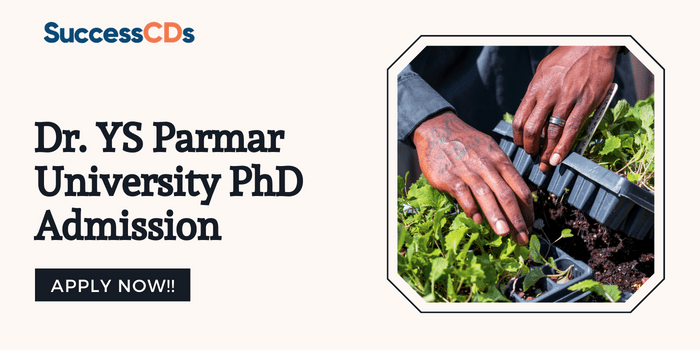 Dr. YS Parmar University PhD Admission