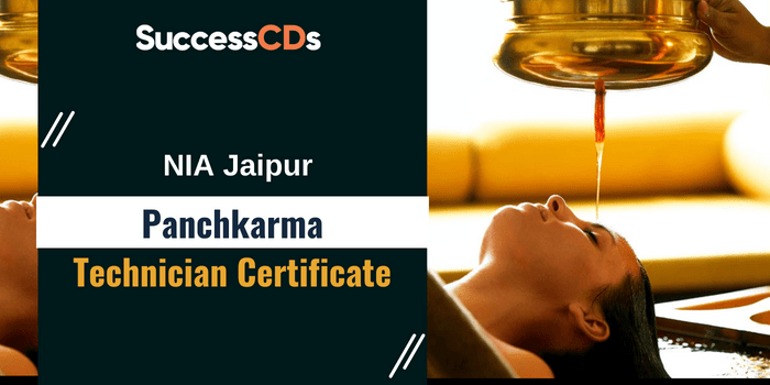 NIA Jaipur Panchkarma Technician Certificate