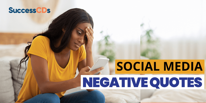 Social Media Negative Quotes