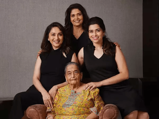 Madhuri Dixit Family