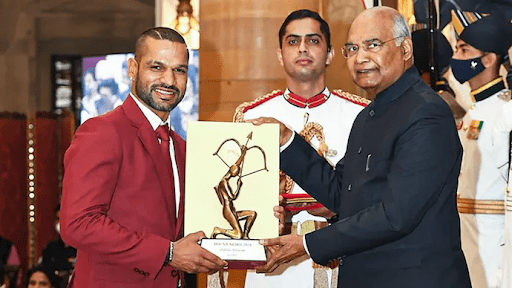 Shikhar Dhawan Awards and achievements