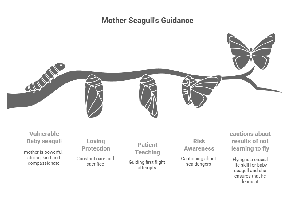 Character Sketch of Mother Seagull