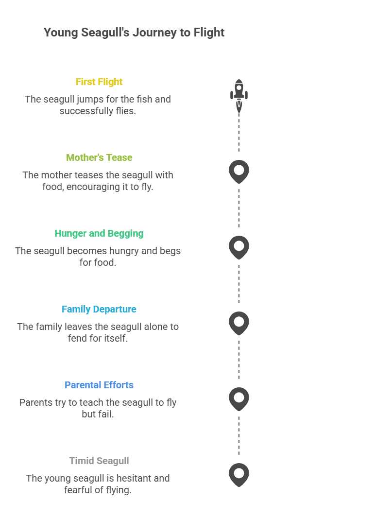 Character Sketch of Young Seagull