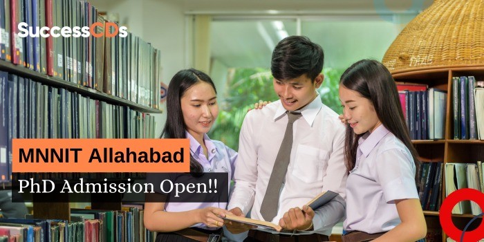 mnnit allahabad phd admission open