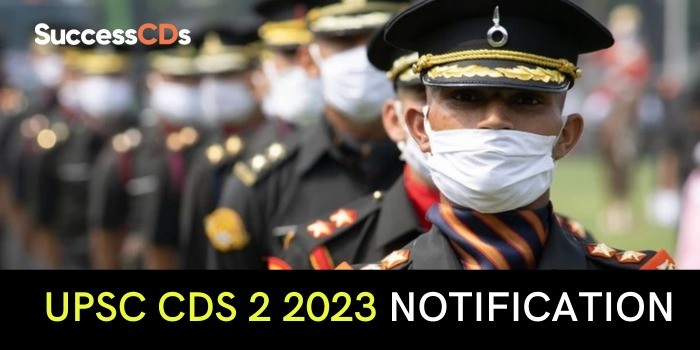 CDS 2 2023 Notification
