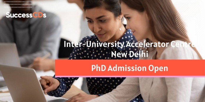 Inter-University Accelerator Centre New Delhi PhD Admission