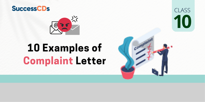 10 Examples of Complaint Letter Class 10