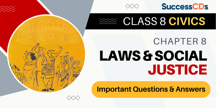 Class 8 Civics Chapter 8 Laws and Social Justice 