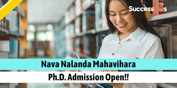 Nava Nalanda Mahavihara PhD Admission
