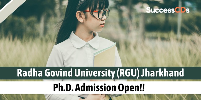 Radha Govind University PhD Admission