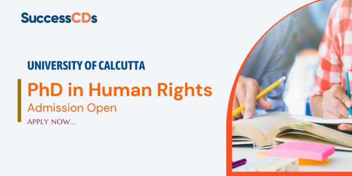 University of Calcutta PhD in Human Right Admission