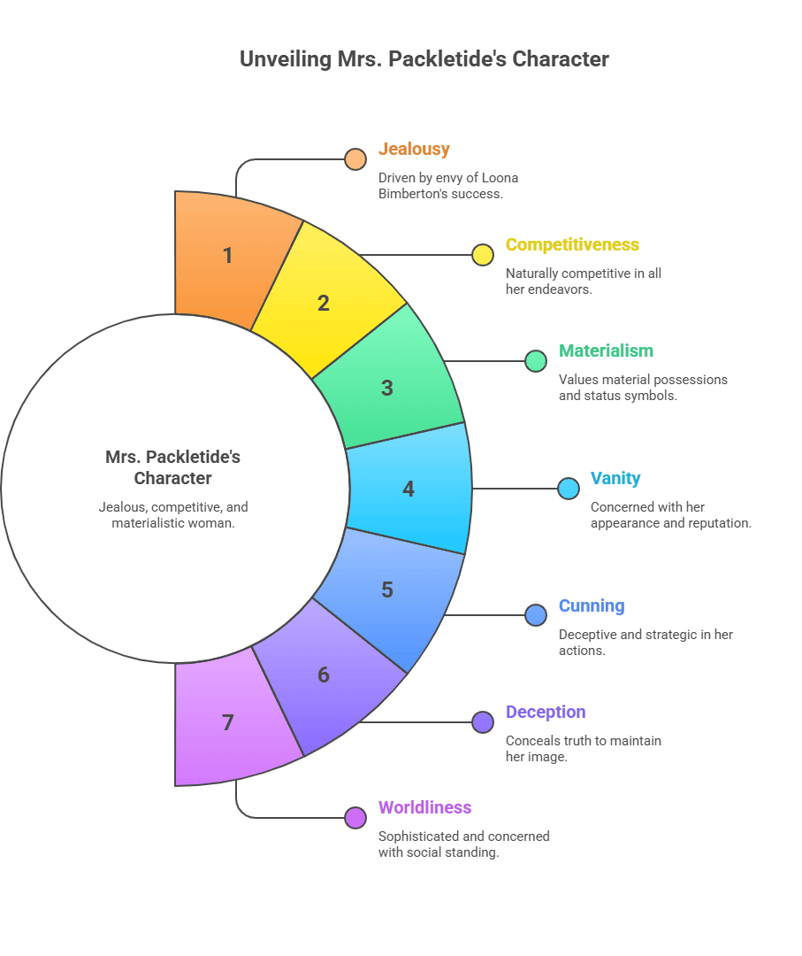 Character Sketch of Mrs Packletide