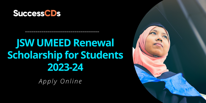 JSW UMEED Renewal Scholarship 2023