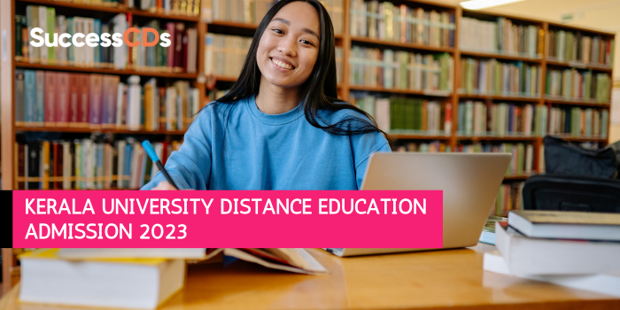 Kerala University Distance Education Admission 2023