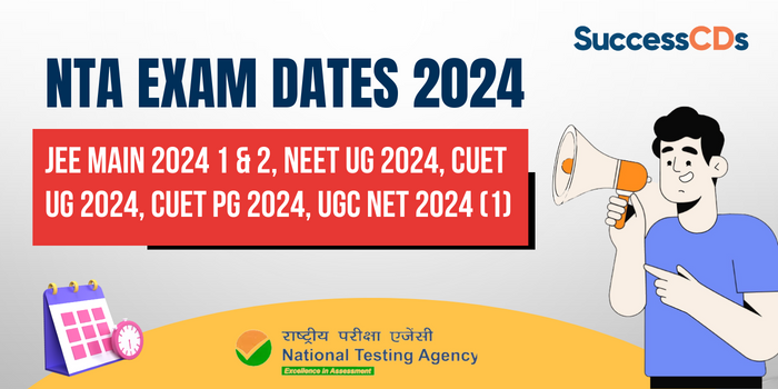 NTA Exam Dates 2024, Check Exam Calendar 2024 for JEE Main, CUET UG, NEET  and other exams