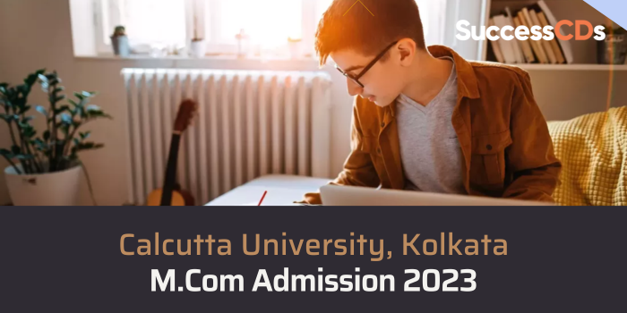 University of Calcutta M.Com Admission 2023