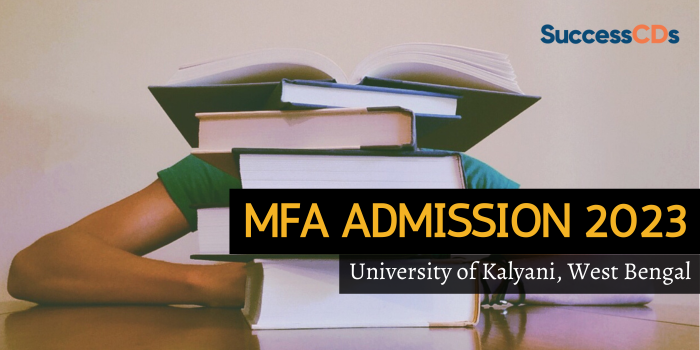 University of Kalyani MFA Admission
