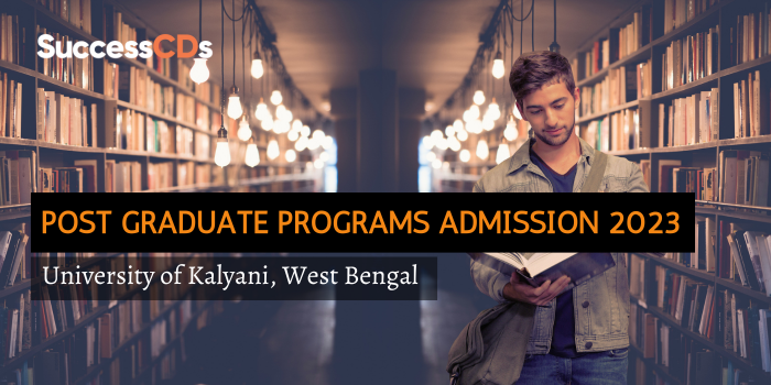 University of Kalyani PG Program Admission