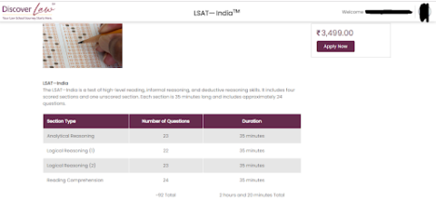 LSAT 2024 Notification (Out) - Dates, Application Form, Exam Pattern