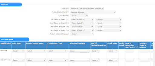 CSIR NET 2024 Application Form