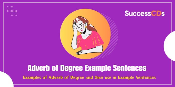 Adverb of Degree Example