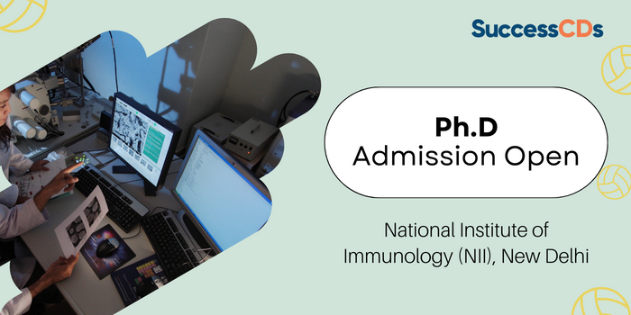 National Institute of Immunology (NII), New Delhi-phd-admission
