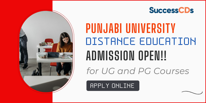 Punjabi University Distance Education Admission 2024 Application Form, Dates, Courses, Eligibility