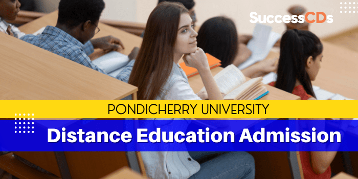 Pondicherry University Distance Education Admission 2024