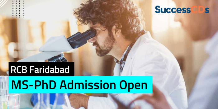 Regional Centre for Biotechnology MS-PhD Admission 2024